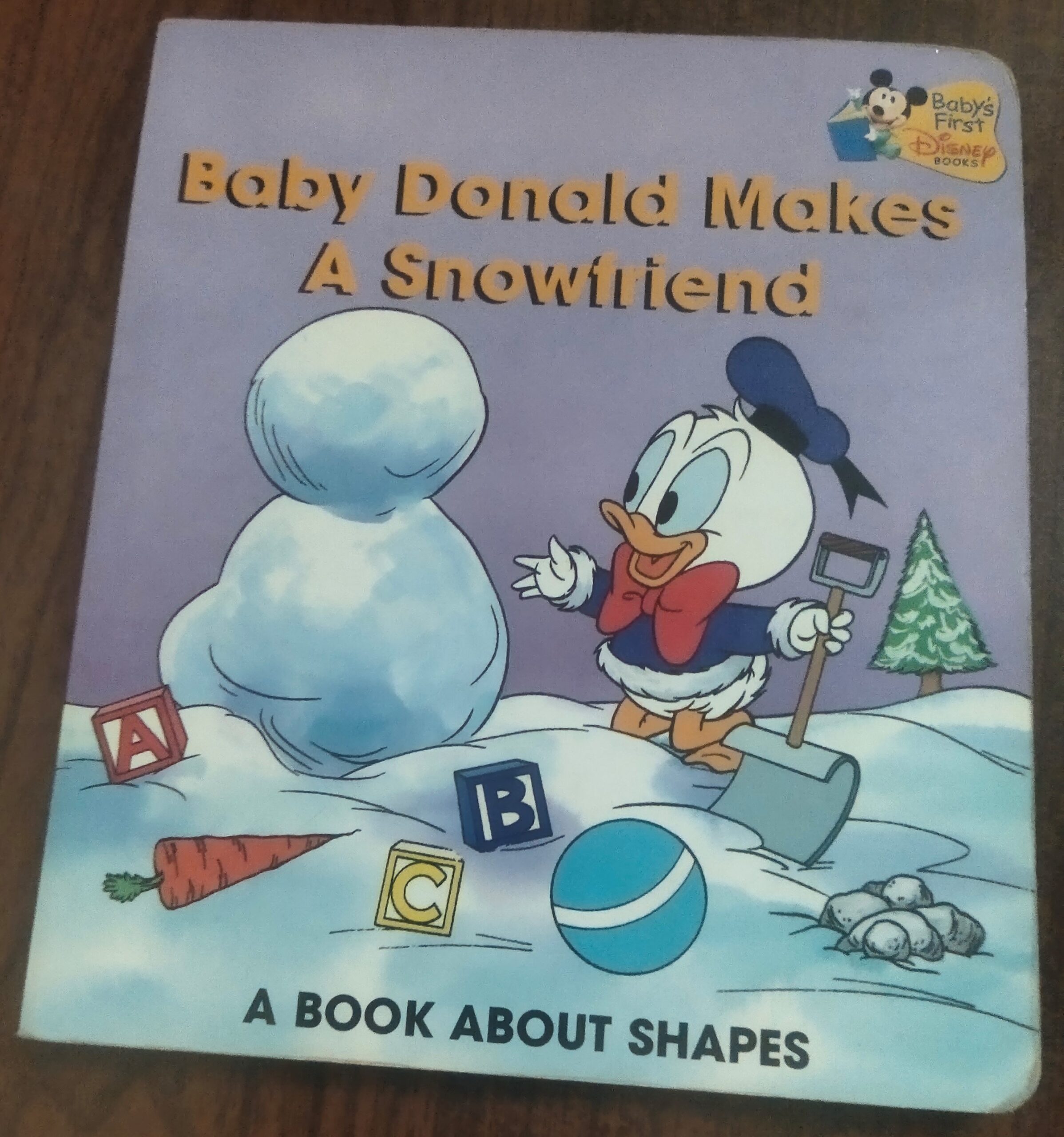 Baby Donald Makes a Snowfriend