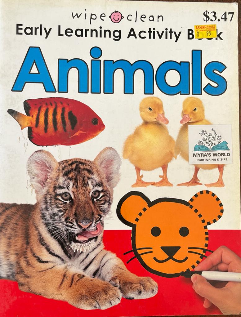 Early Learning Activity Book – Animals