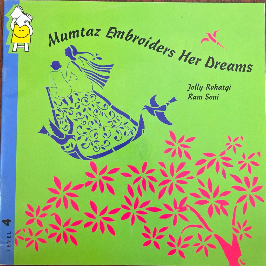 Mumtaz embroiders her dreams