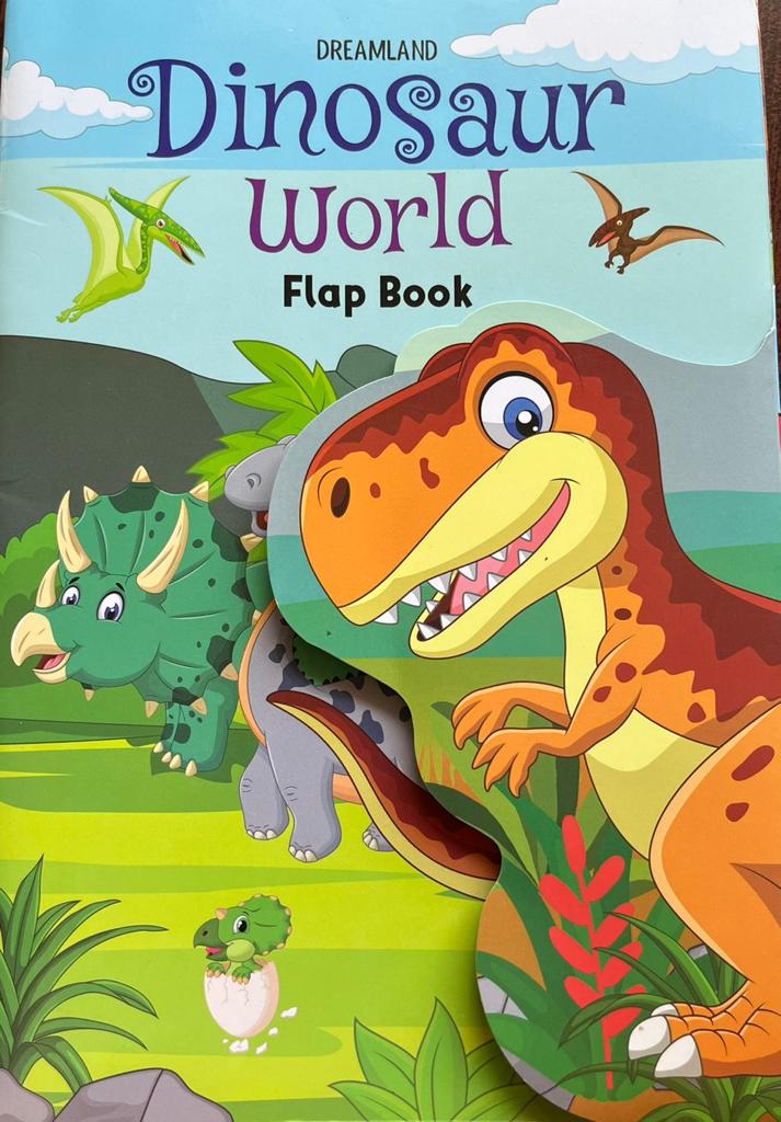 Dinosaur World Flap Book