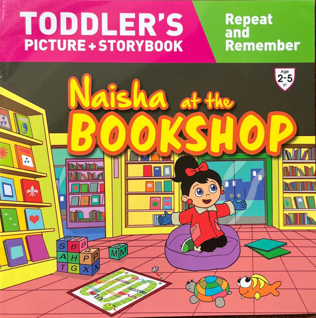 Naisha at the Bookshop