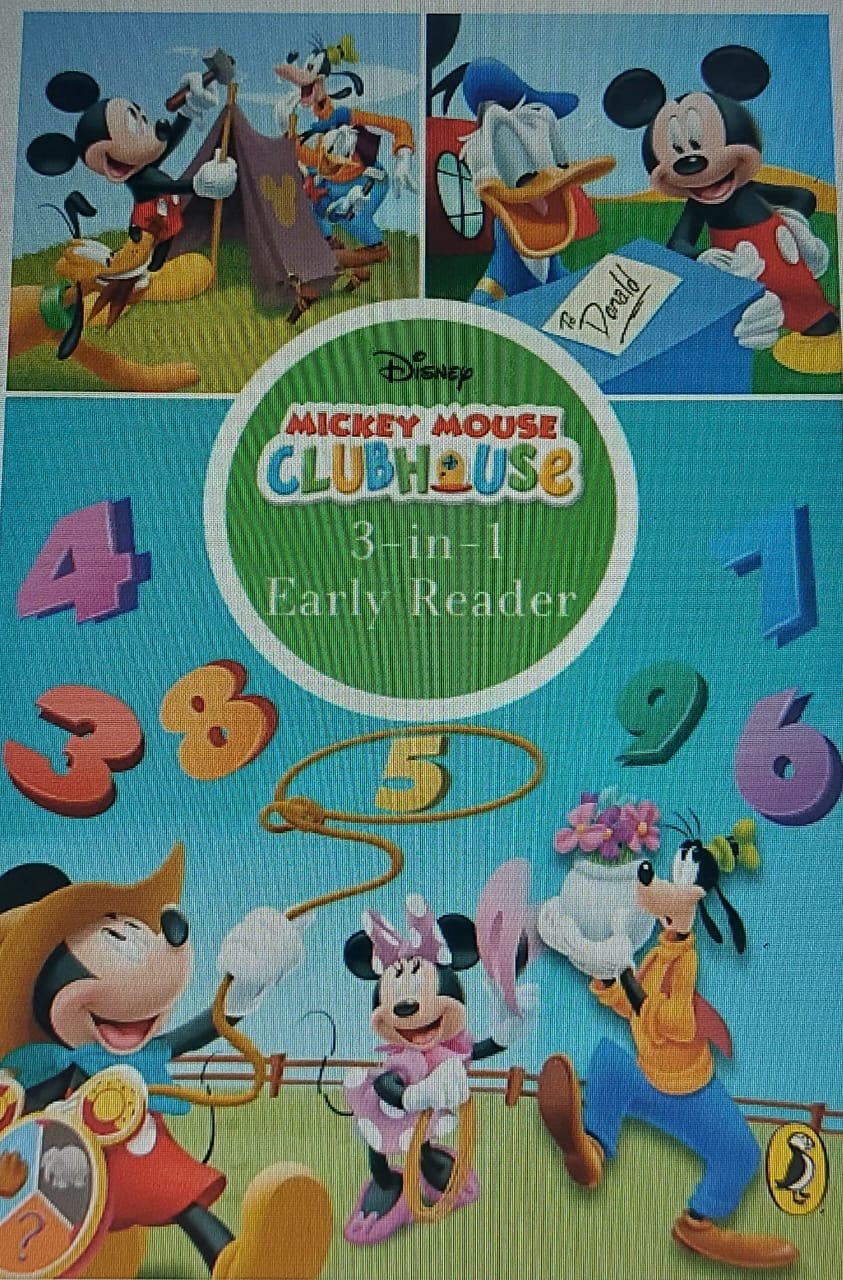 Disney, Mickey mouse clubhouse 3 in 1 early reader