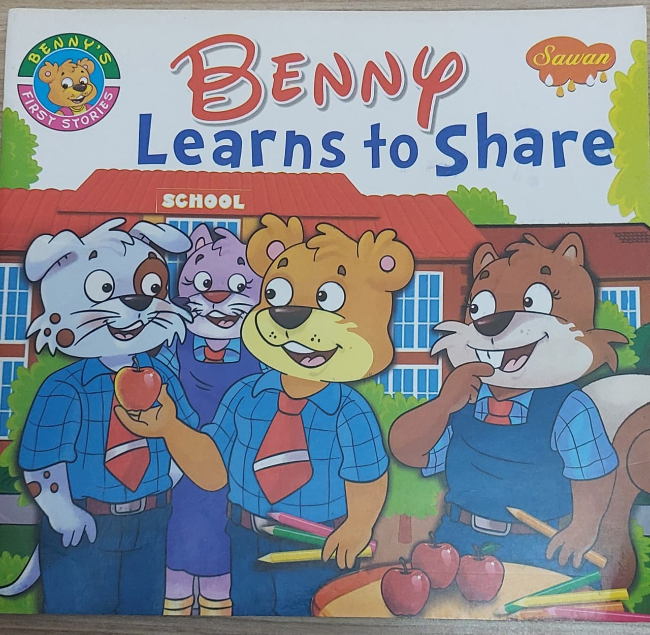 Benny learns to share