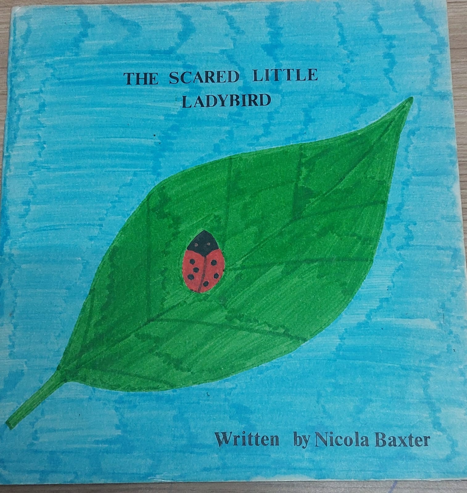 The scared little ladybird