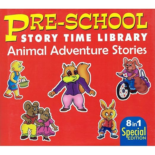 Pre-school, story time library, animal adventure stories