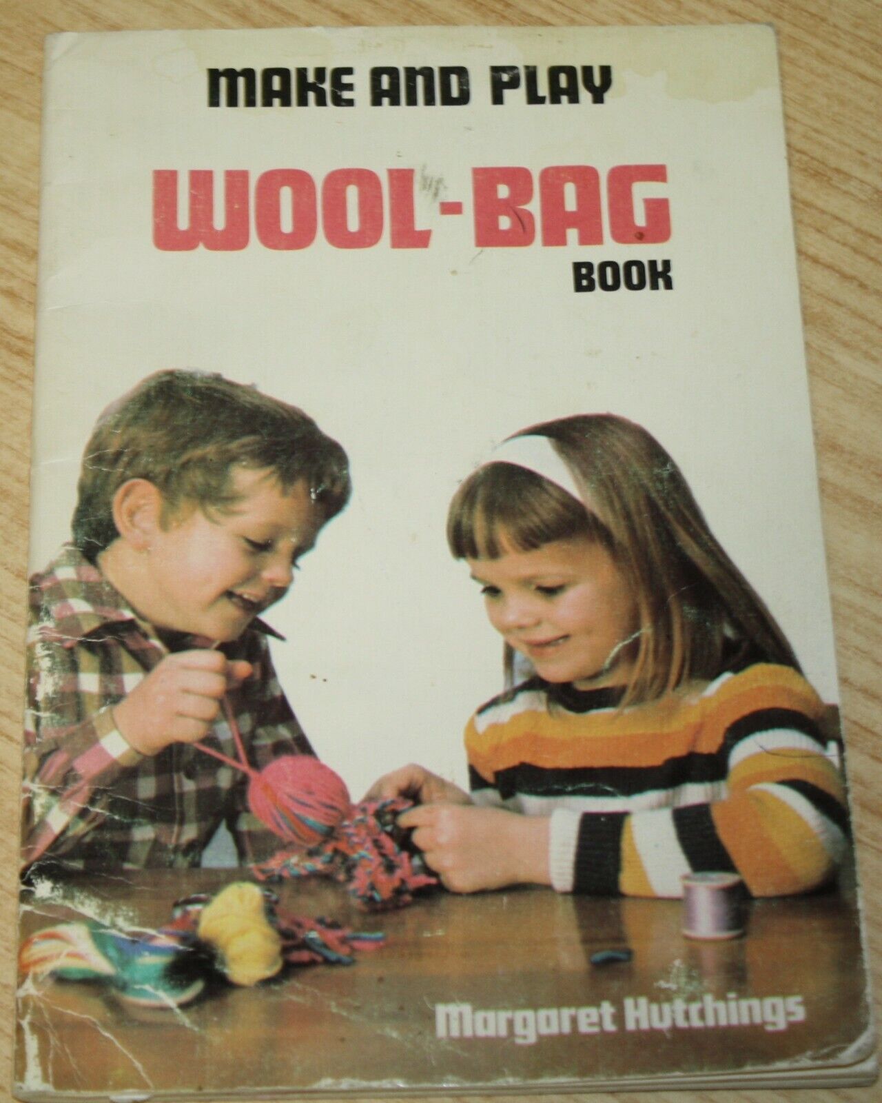 make and play, wool-bag book