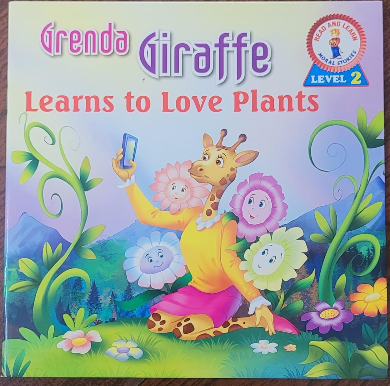 Grenda Giraffe – Learns to love plants