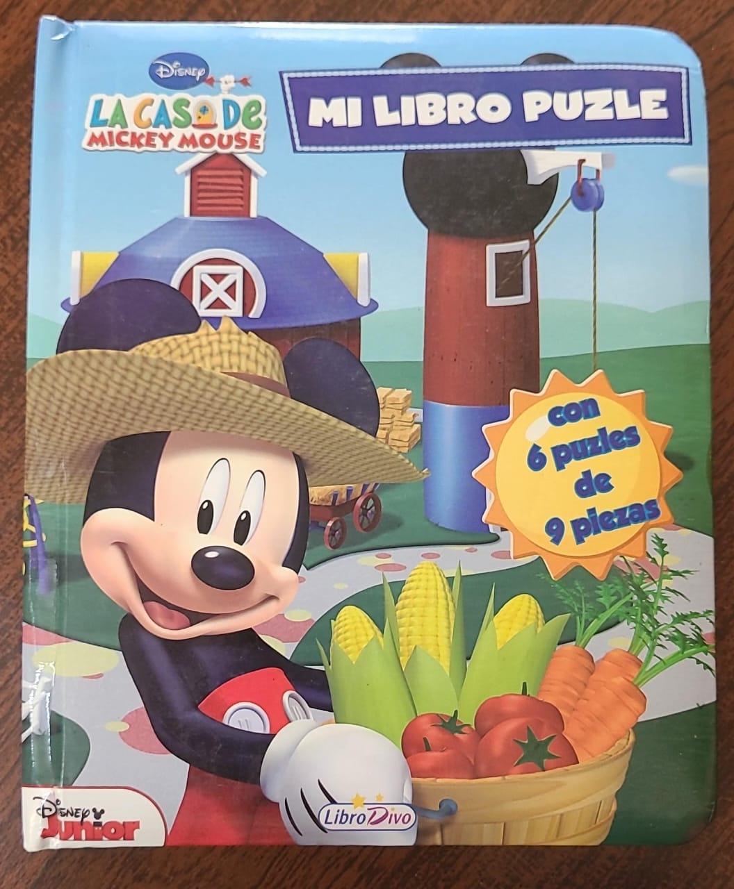 Disney, Puzzle book (Spanish)
