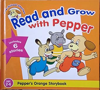 Read and grow with pepper – Board story book