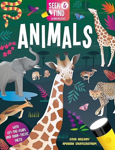 Seek and find- Animals board book